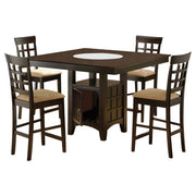 Gabriel 5 Pc Counter Height Dining Sets - Theo's Factory Direct Mattress & Furniture (Columbus, OH)
