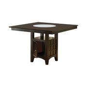 Gabriel Square Counter Height Dining Table Cappuccino - Theo's Factory Direct Mattress & Furniture (Columbus, OH)