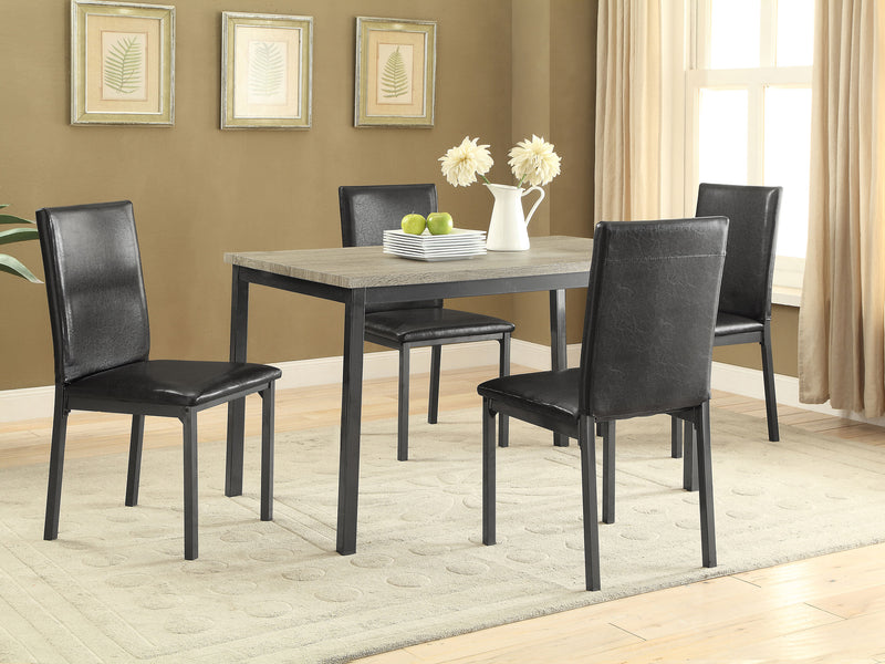 Garza 5 Pc Dining Sets - Theo's Factory Direct Mattress & Furniture (Columbus, OH)