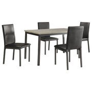 Garza 5 Pc Dining Sets - Theo's Factory Direct Mattress & Furniture (Columbus, OH)
