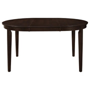 Gabriel 5-piece Extension Leaf Dining Table Set Cappuccino - Theo's Factory Direct Mattress & Furniture (Columbus, OH)