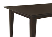 Gabriel 5-piece Rectangular 59-inch Dining Set Cappuccino - Theo's Factory Direct Mattress & Furniture (Columbus, OH)