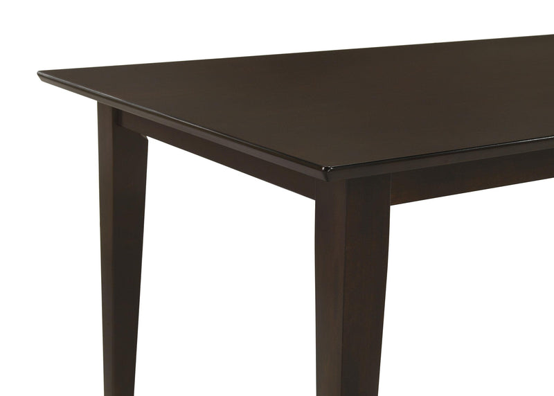 Gabriel 5-piece Rectangular 59-inch Dining Set Cappuccino - Theo's Factory Direct Mattress & Furniture (Columbus, OH)