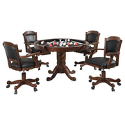 Turk 5 Pc Game Table Sets - Theo's Factory Direct Mattress & Furniture (Columbus, OH)