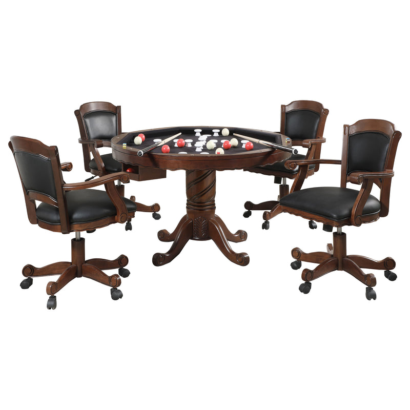 Turk 5 Pc Game Table Sets - Theo's Factory Direct Mattress & Furniture (Columbus, OH)