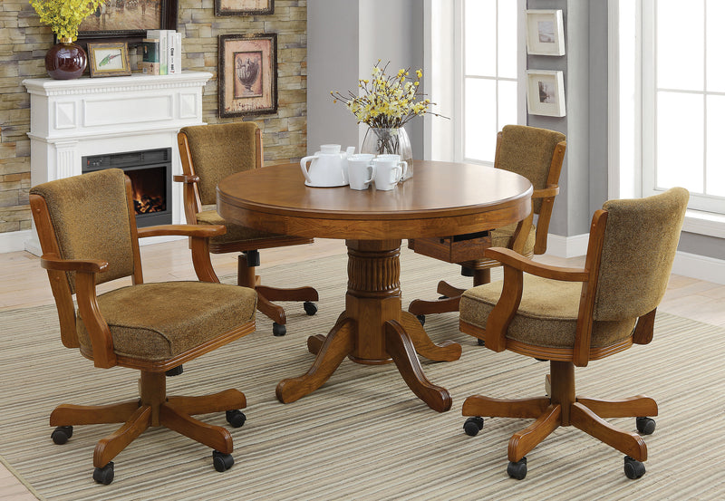 Mitchell 5 Pc Game Table Sets - Theo's Factory Direct Mattress & Furniture (Columbus, OH)