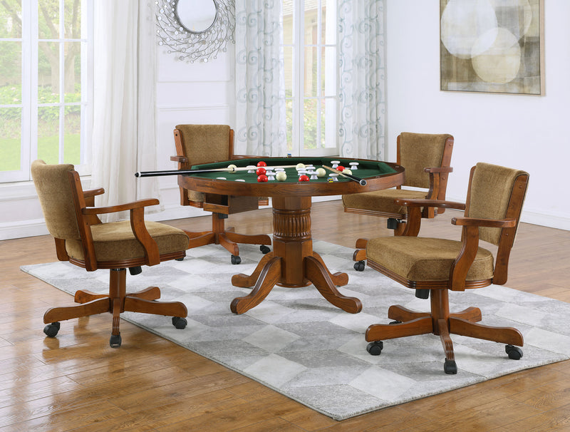 Mitchell 5 Pc Game Table Sets - Theo's Factory Direct Mattress & Furniture (Columbus, OH)