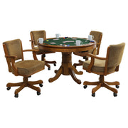 Mitchell 5 Pc Game Table Sets - Theo's Factory Direct Mattress & Furniture (Columbus, OH)