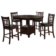 Lavon 5 Pc Counter Height Dining Sets - Theo's Factory Direct Mattress & Furniture (Columbus, OH)