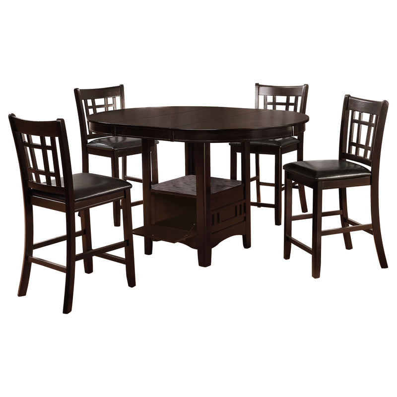 Lavon 5 Pc Counter Height Dining Sets - Theo's Factory Direct Mattress & Furniture (Columbus, OH)