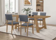 Sharon 5 Pc Dining Sets Gray - Theo's Factory Direct Mattress & Furniture (Columbus, OH)