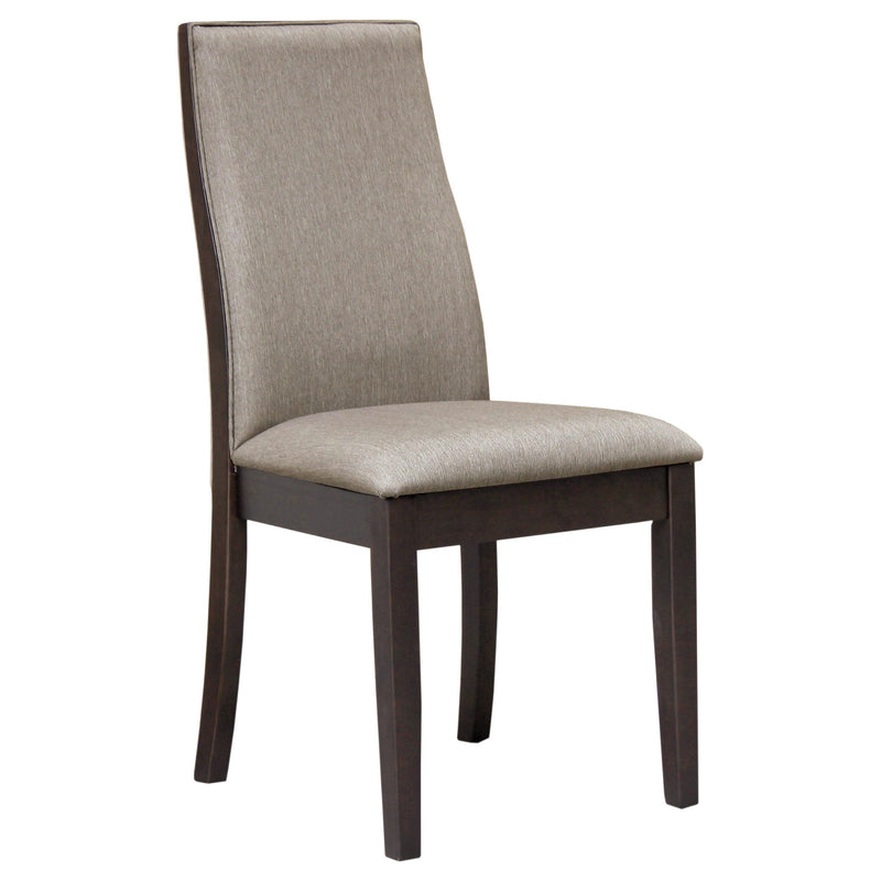 Spring Creek Upholstered Side Chairs Taupe (Set of 2) - Theo's Factory Direct Mattress & Furniture (Columbus, OH)