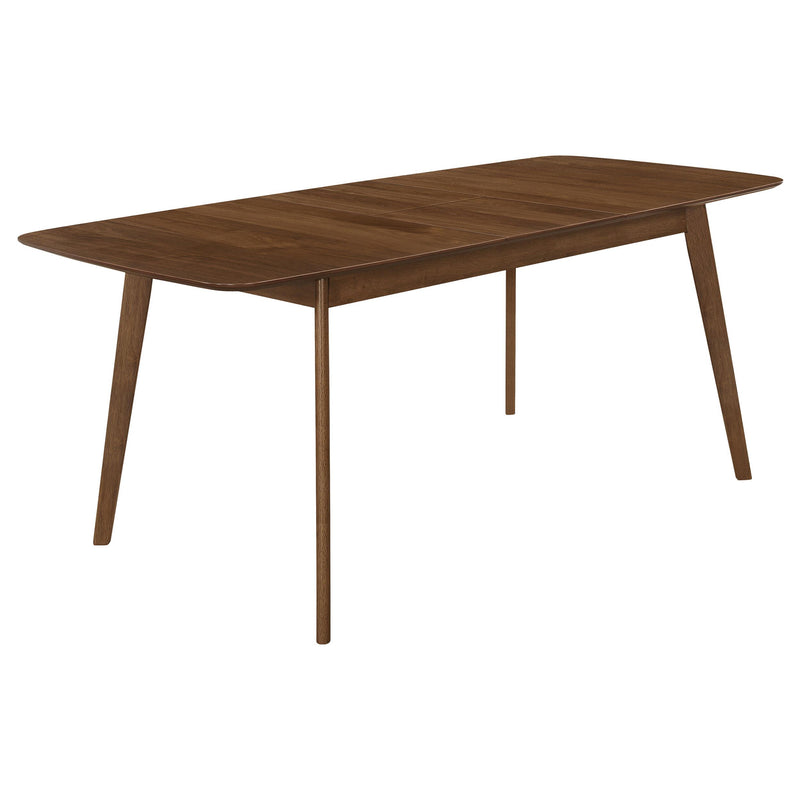 Redbridge Butterfly Leaf Dining Table Natural Walnut - Theo's Factory Direct Mattress & Furniture (Columbus, OH)