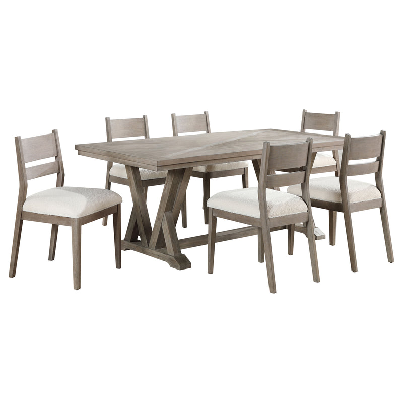 Cornelia 7 Pc Dining Set - Theo's Factory Direct Mattress & Furniture (Columbus, OH)