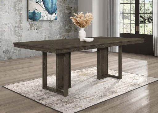 Kelly Rectangular Dining Table Dark Grey - Theo's Factory Direct Mattress & Furniture (Columbus, OH)