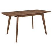 Alfredo Rectangular Dining Table Natural Walnut - Theo's Factory Direct Mattress & Furniture (Columbus, OH)