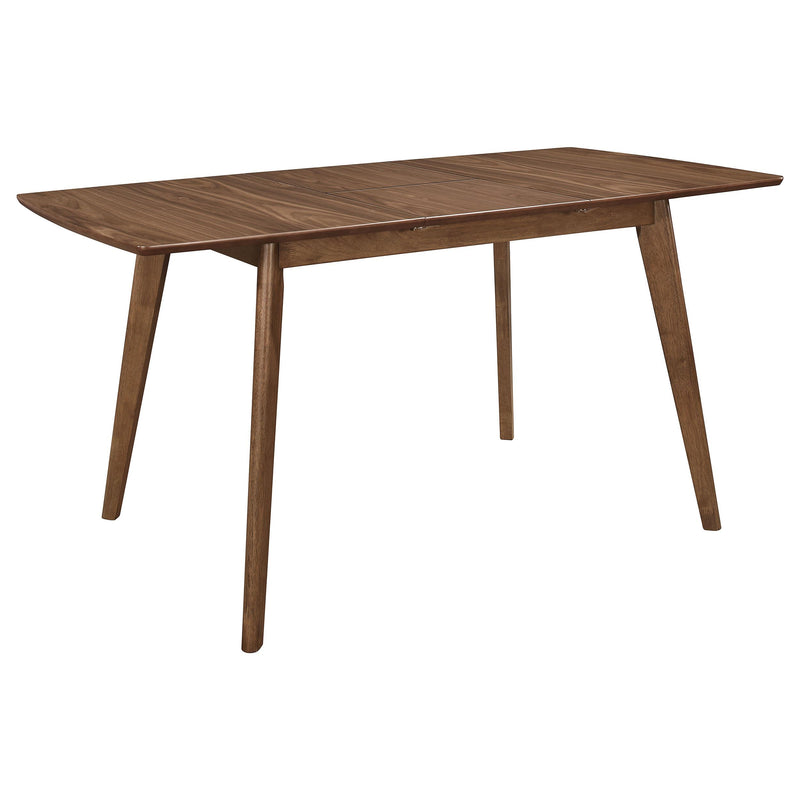 Alfredo Rectangular Dining Table Natural Walnut - Theo's Factory Direct Mattress & Furniture (Columbus, OH)