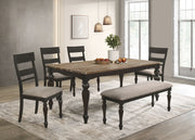 Bridget 6 Pc Dining Set - Theo's Factory Direct Mattress & Furniture (Columbus, OH)