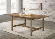 Crestmore 71-inch Rectangular Wood Dining Table Walnut - Theo's Factory Direct Mattress & Furniture (Columbus, OH)