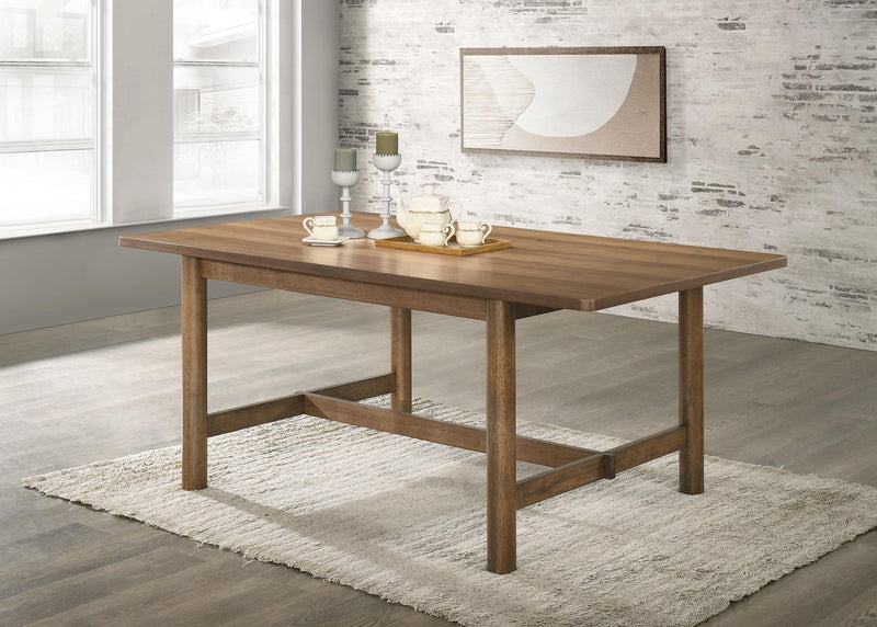Crestmore 71-inch Rectangular Wood Dining Table Walnut - Theo's Factory Direct Mattress & Furniture (Columbus, OH)