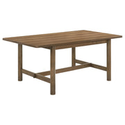 Crestmore 71-inch Rectangular Wood Dining Table Walnut - Theo's Factory Direct Mattress & Furniture (Columbus, OH)
