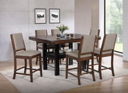 Patterson 7 Pc Counter Height Dining Set - Theo's Factory Direct Mattress & Furniture (Columbus, OH)