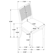 Arini Side Chairs - Theo's Factory Direct Mattress & Furniture (Columbus, OH)