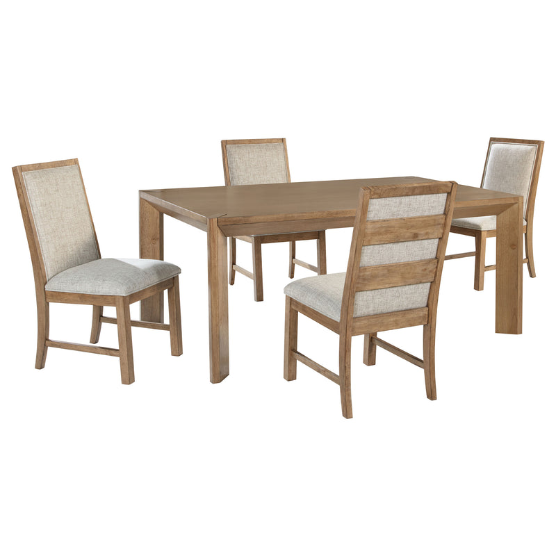 Bruner 5 Pc Dining Set - Theo's Factory Direct Mattress & Furniture (Columbus, OH)