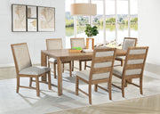 Bruner 7 Pc Dining Set - Theo's Factory Direct Mattress & Furniture (Columbus, OH)