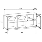 Castlewood Sideboard - Theo's Factory Direct Mattress & Furniture (Columbus, OH)
