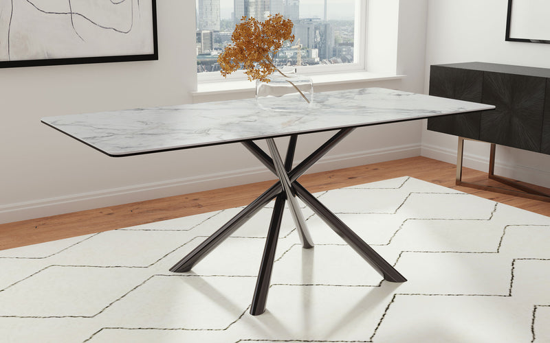 Carvell Dining Table - Theo's Factory Direct Mattress & Furniture (Columbus, OH)