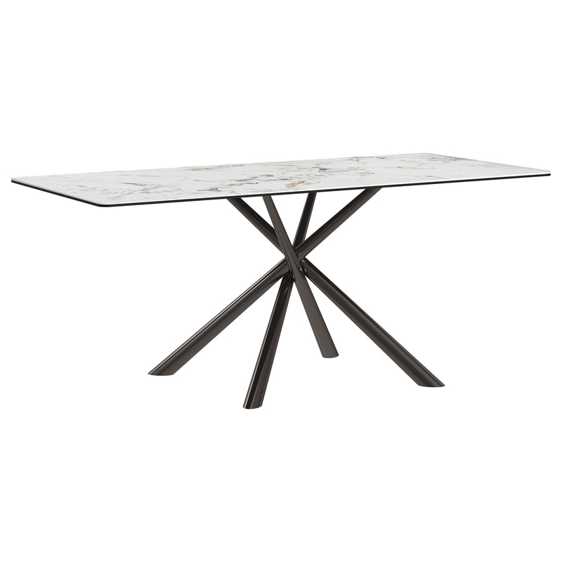 Carvell Dining Table - Theo's Factory Direct Mattress & Furniture (Columbus, OH)