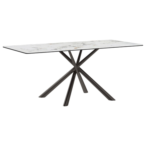 Carvell Dining Table - Theo's Factory Direct Mattress & Furniture (Columbus, OH)