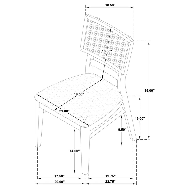 Kailani 10 Pc Dining Set - Theo's Factory Direct Mattress & Furniture (Columbus, OH)