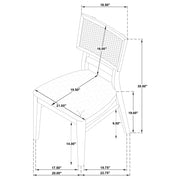 Kailani Dining Side Chair - Theo's Factory Direct Mattress & Furniture (Columbus, OH)