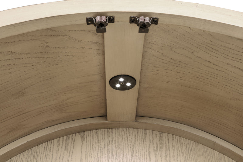 Kailani Display Cabinet - Theo's Factory Direct Mattress & Furniture (Columbus, OH)