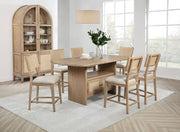 Kailani 8 Pc Counter Height Dining Set - Theo's Factory Direct Mattress & Furniture (Columbus, OH)