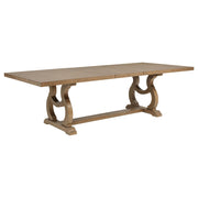 Brockway Trestle Dining Table Barley Brown - Theo's Factory Direct Mattress & Furniture (Columbus, OH)