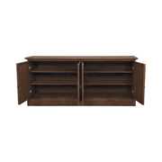 Brockway 4-door Server Antique Java - Theo's Factory Direct Mattress & Furniture (Columbus, OH)