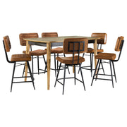 Partridge 7 Pc Counter Height Dining Set - Theo's Factory Direct Mattress & Furniture (Columbus, OH)