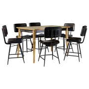Partridge 7 Pc Counter Height Dining Set - Theo's Factory Direct Mattress & Furniture (Columbus, OH)
