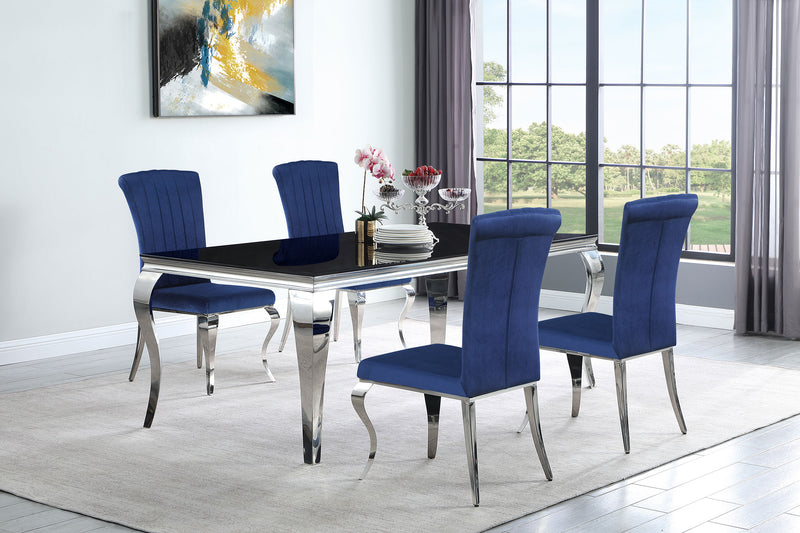 Carone 5 Pc Dining Sets - Theo's Factory Direct Mattress & Furniture (Columbus, OH)