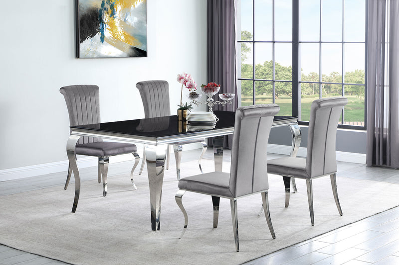 Carone 5 Pc Dining Sets - Theo's Factory Direct Mattress & Furniture (Columbus, OH)