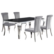 Carone 5 Pc Dining Sets - Theo's Factory Direct Mattress & Furniture (Columbus, OH)