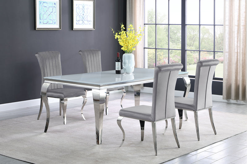 Carone 5 Pc Dining Sets - Theo's Factory Direct Mattress & Furniture (Columbus, OH)