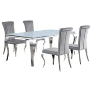 Carone 5 Pc Dining Sets - Theo's Factory Direct Mattress & Furniture (Columbus, OH)