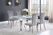 Carone 5 Pc Dining Sets - Theo's Factory Direct Mattress & Furniture (Columbus, OH)
