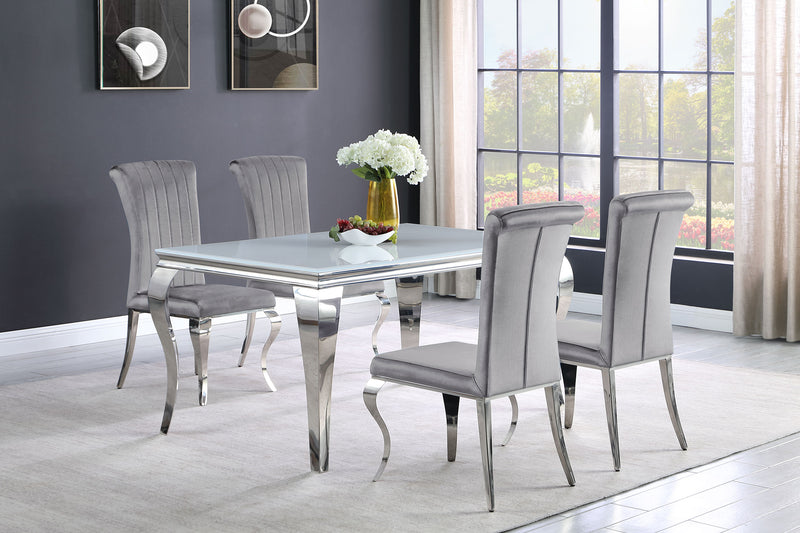 Carone 5 Pc Dining Sets - Theo's Factory Direct Mattress & Furniture (Columbus, OH)