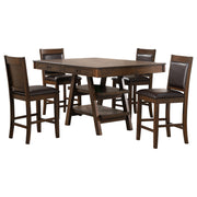 Dewey 5 Pc Counter Height Dining Sets - Theo's Factory Direct Mattress & Furniture (Columbus, OH)