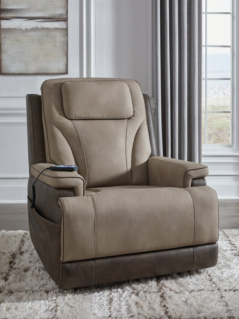 4Z-Peaceful Pause Power Lift Recliner - Theo's Factory Direct Mattress & Furniture (Columbus, OH)